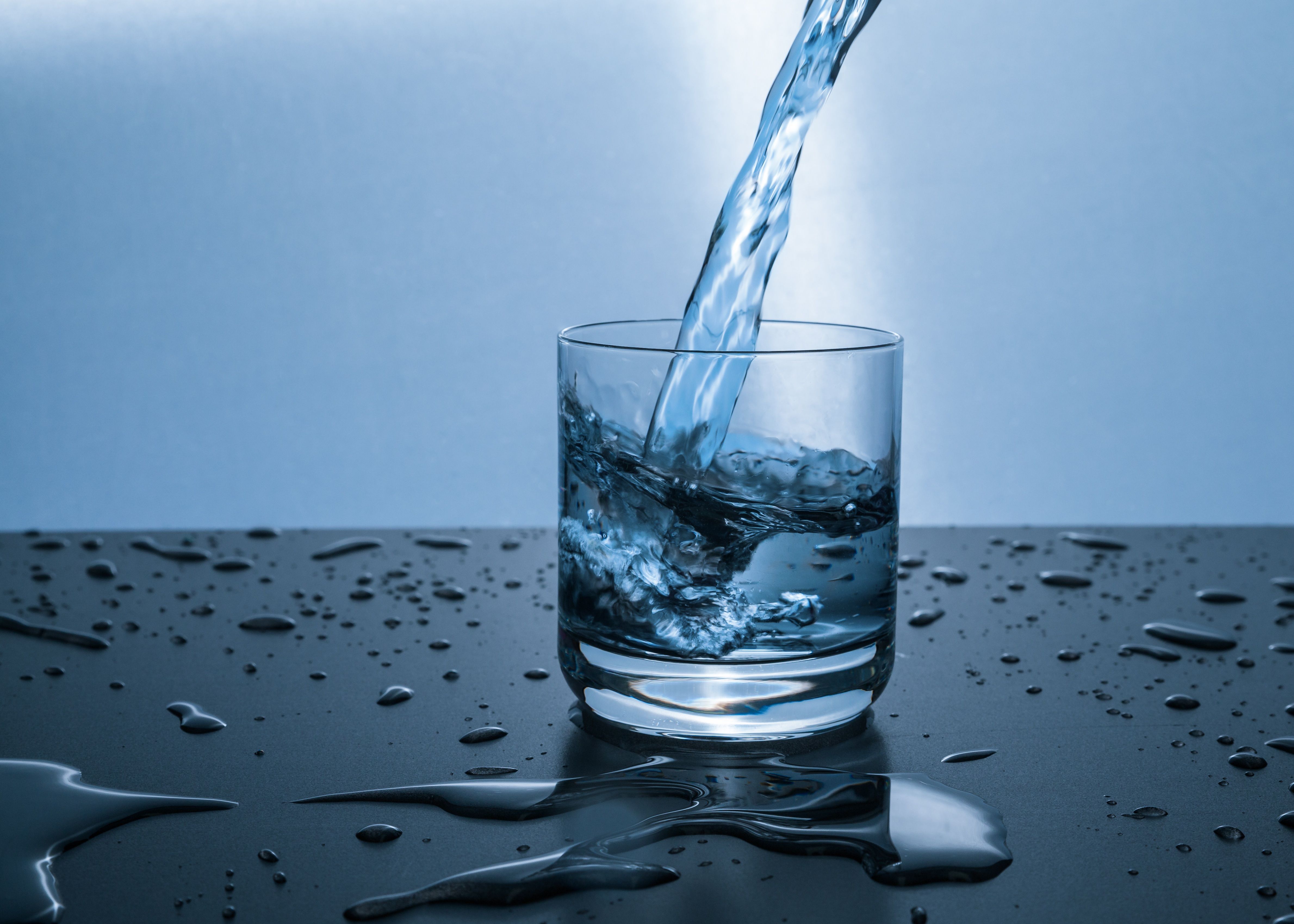 Water drop impact